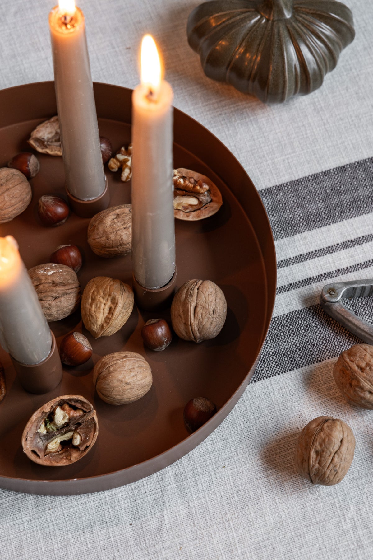 Adventskranz Schale Kerzenhalter Kerzenständer SUND skandinavisches Design Storefactory Weihnachten Dekoration