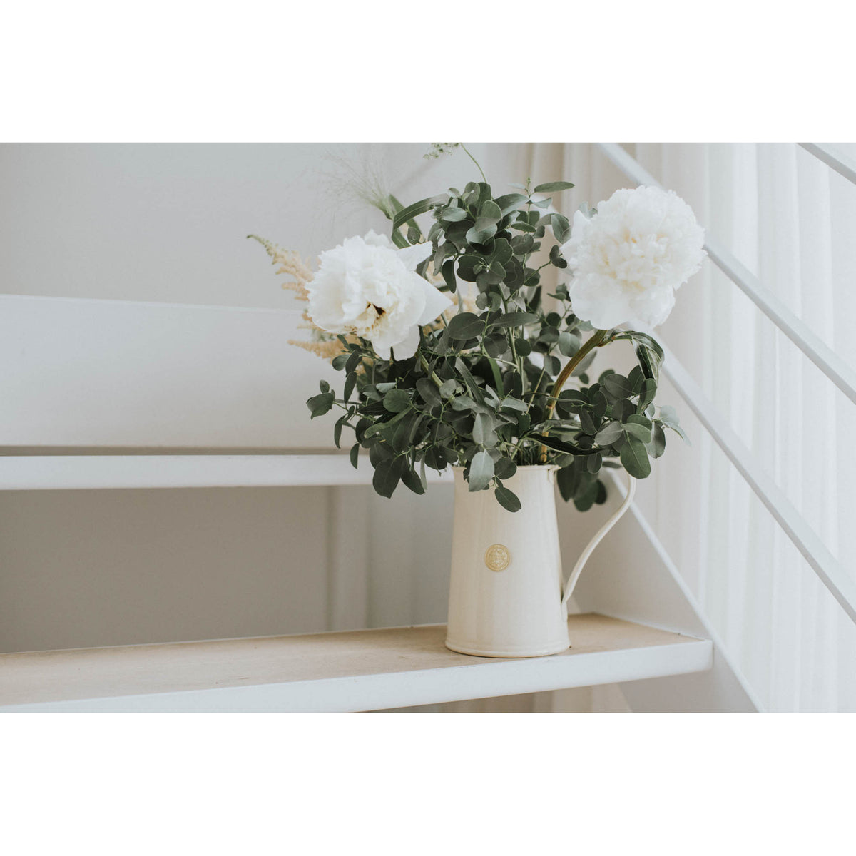 Haws Krug Blumenkrug Vase Classic Jug Cream Créme