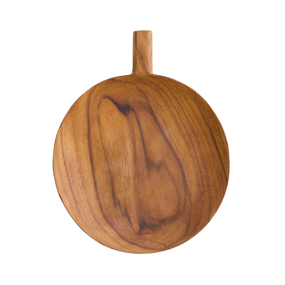 Holzbrett Brettchen Holz Teak Original Home skandinavisch Schneidebrett Servierteller