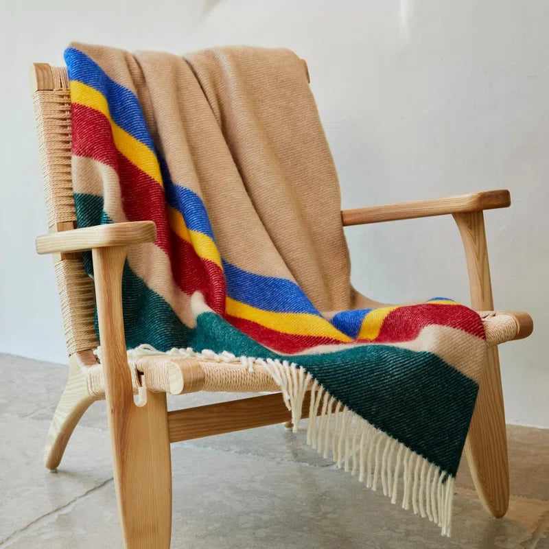 Picknickdecke Wolldecke Schurwolle Decke Tweedmill Pop Alaska