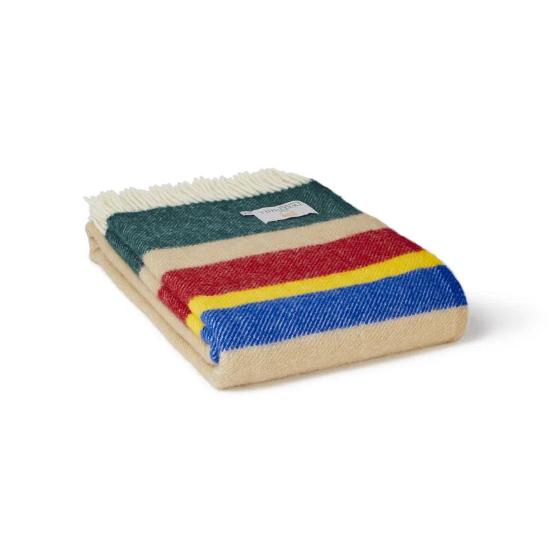 Picknickdecke Wolldecke Schurwolle Decke Tweedmill Pop Alaska