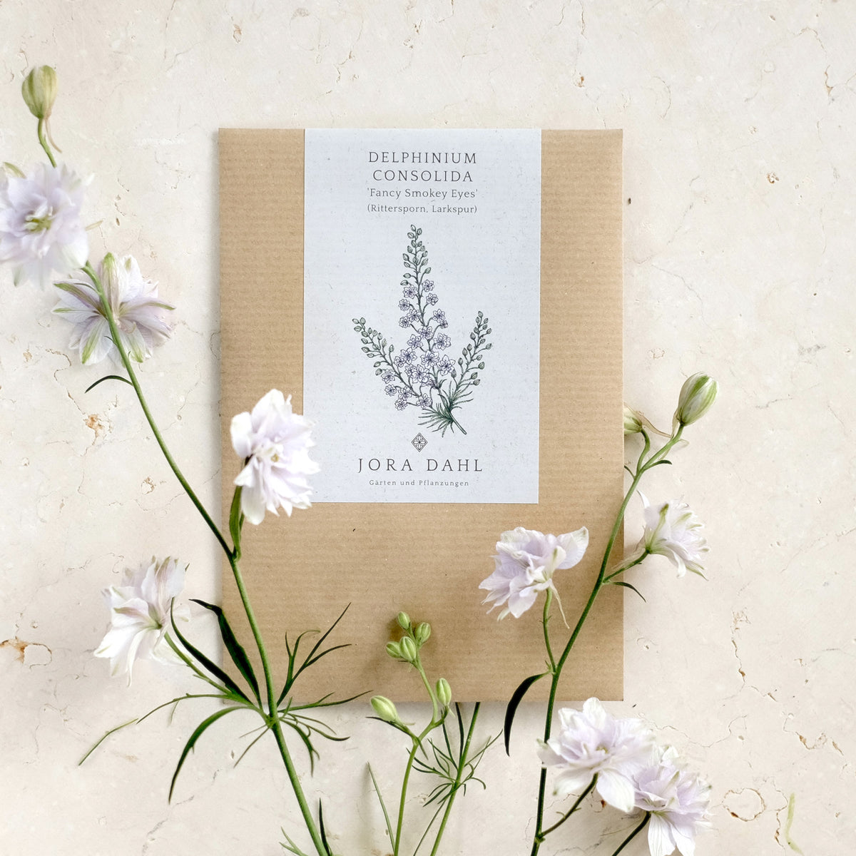 Delphinium Fancy Smokey Eyes