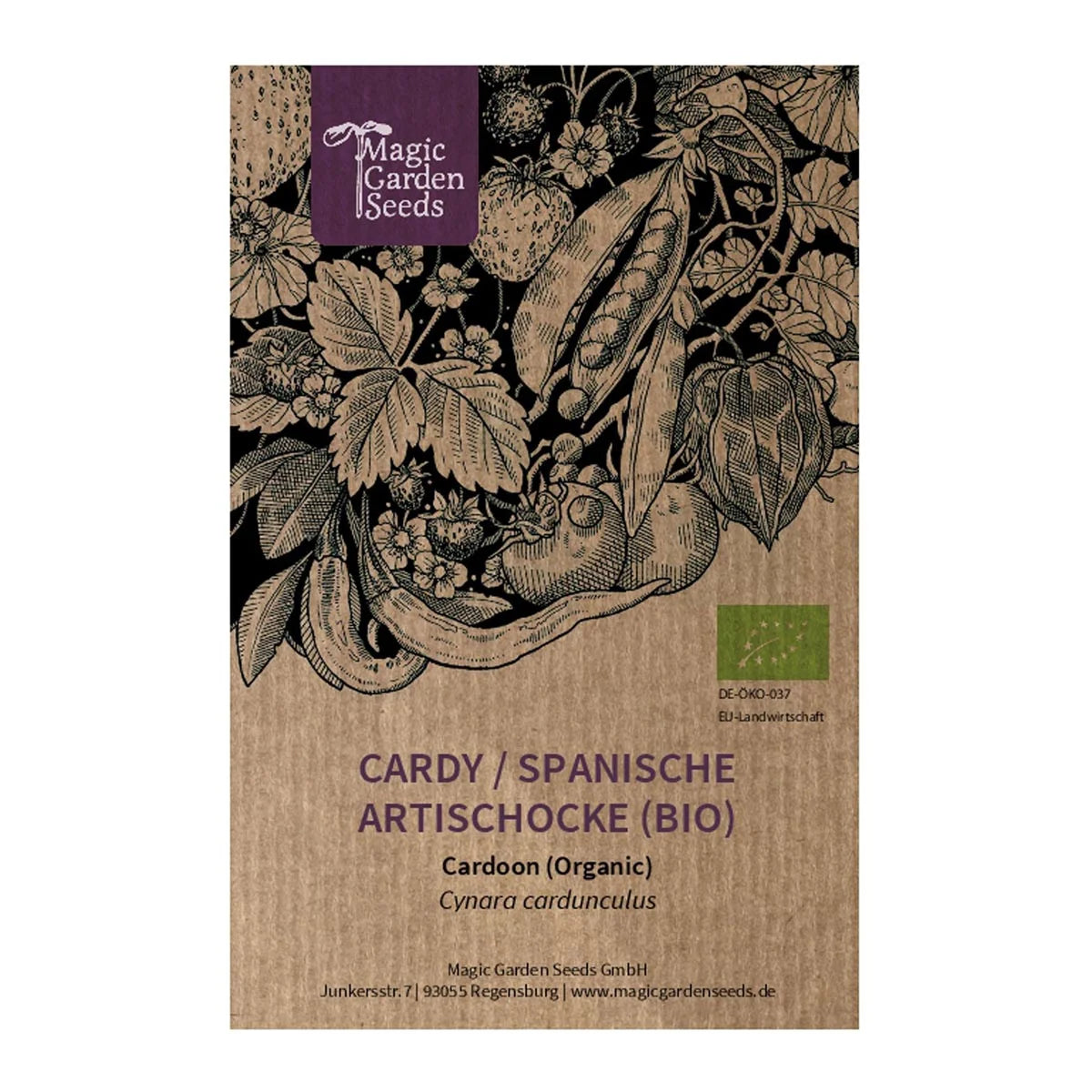Spanische Artischoke Cardy Kardone Cynara cardunculus Bio Saatgut Samen Magic Garden Seeds