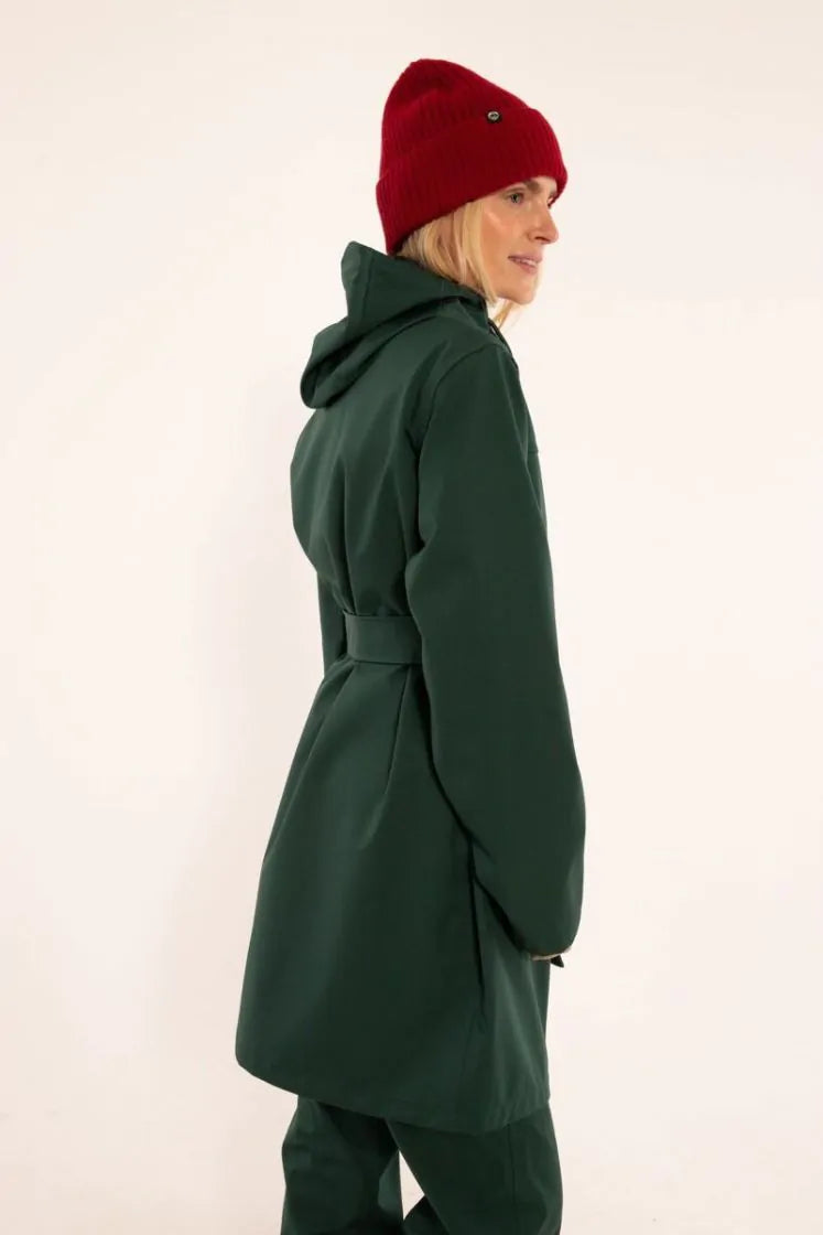Regenjacke Regenmantel Jacke Mantel Regenpincho Danefae Rainlover Grün Deep Forest