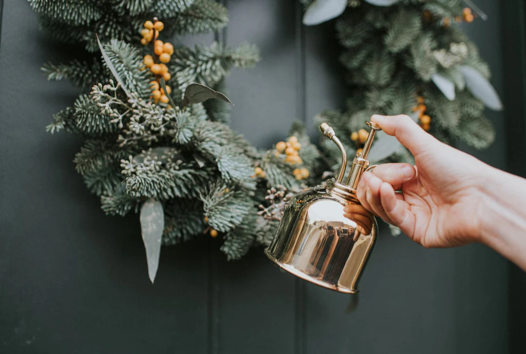 Haws Wasserzerstäuber Pflanzensprüher Pflanzendusche Zerstäuber Sprühflasche Gold Brass Sprühflasche