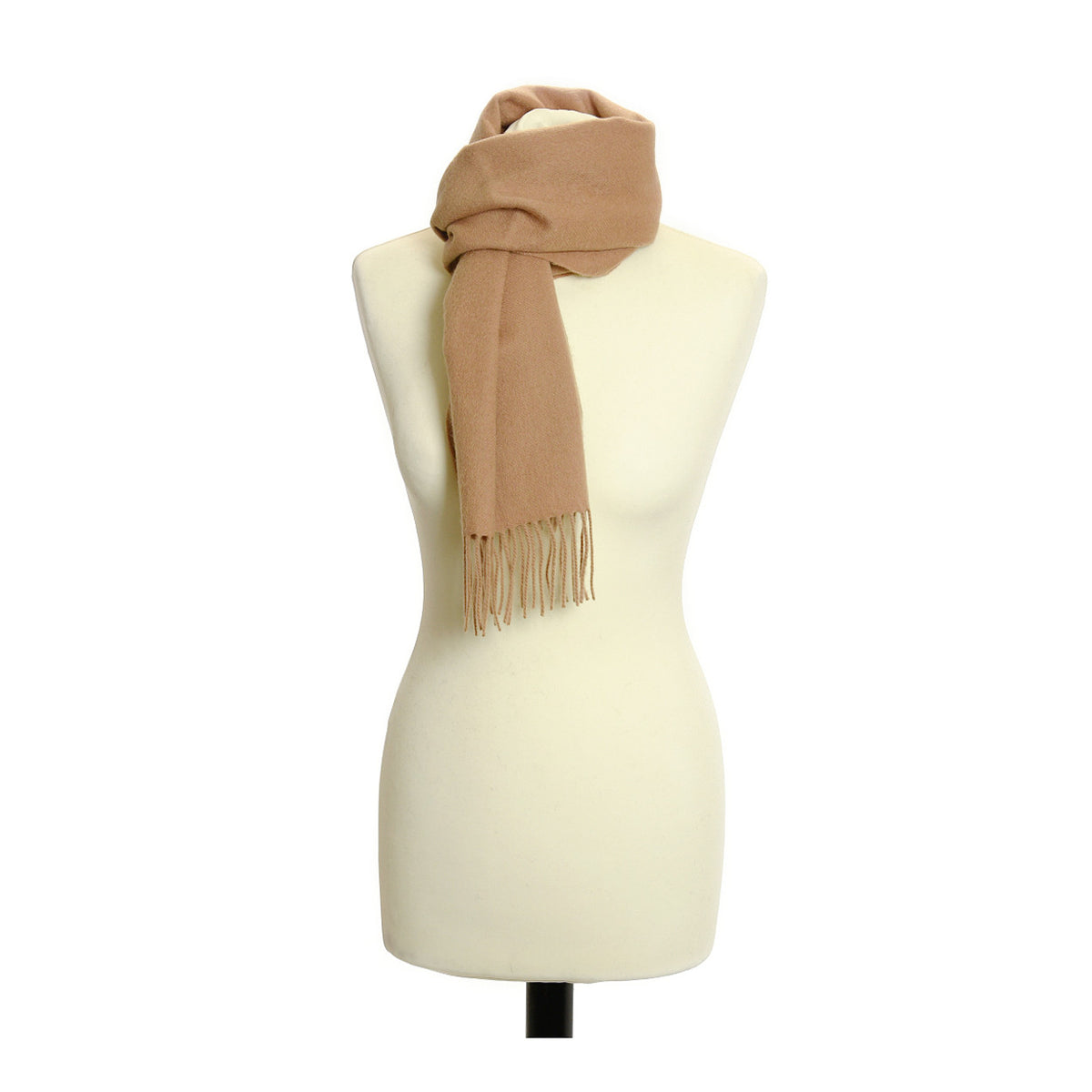 beige navy wollschal schaltuch leicht Fransen britisch Style Tweedmill
