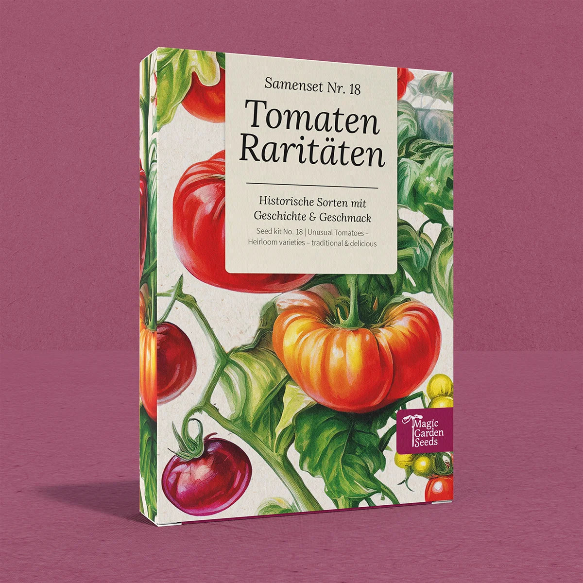 Tomaten historische alte seltene Sorten Saatgut samenfest Magic Garden Seeds Set Aussaat