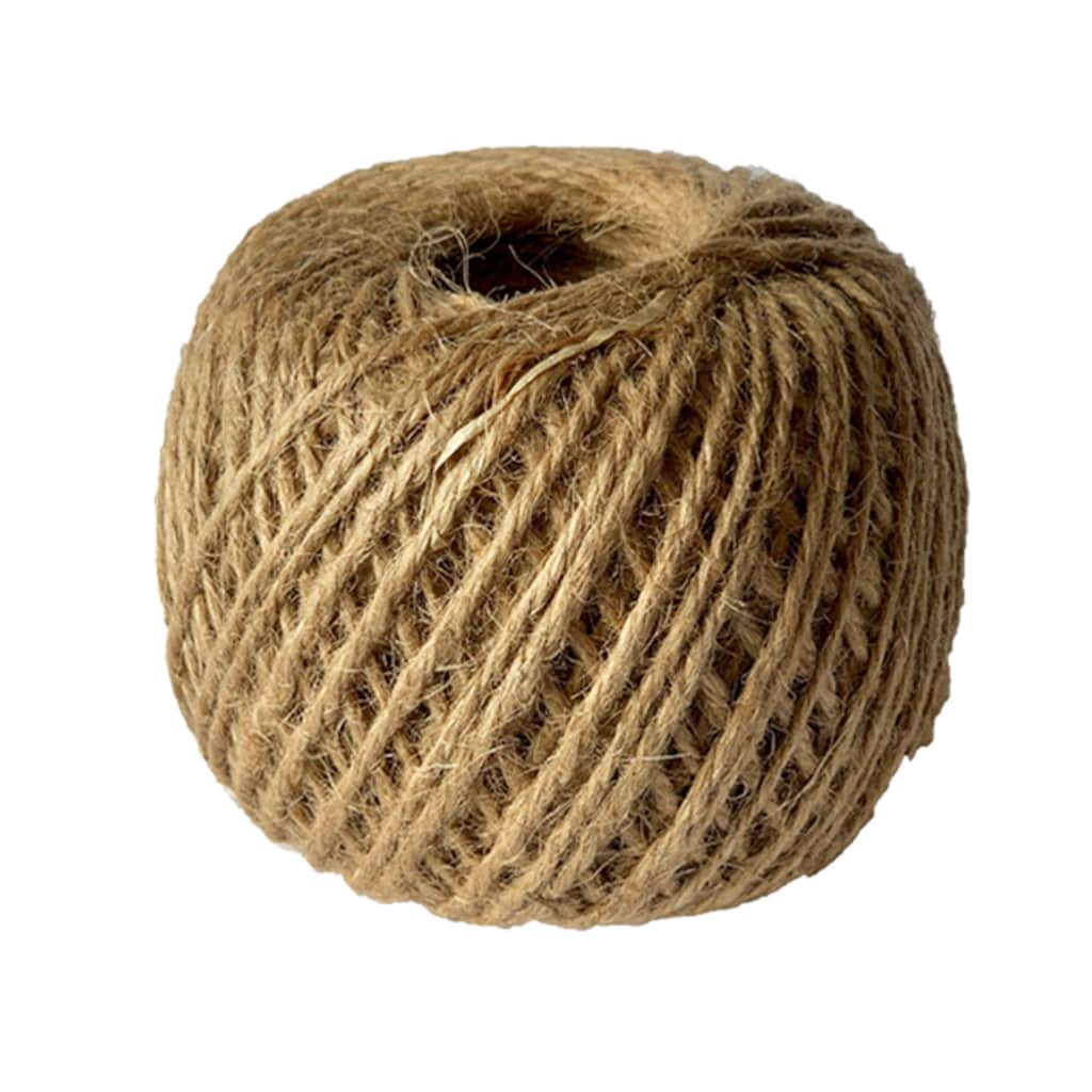 Natural jute twine