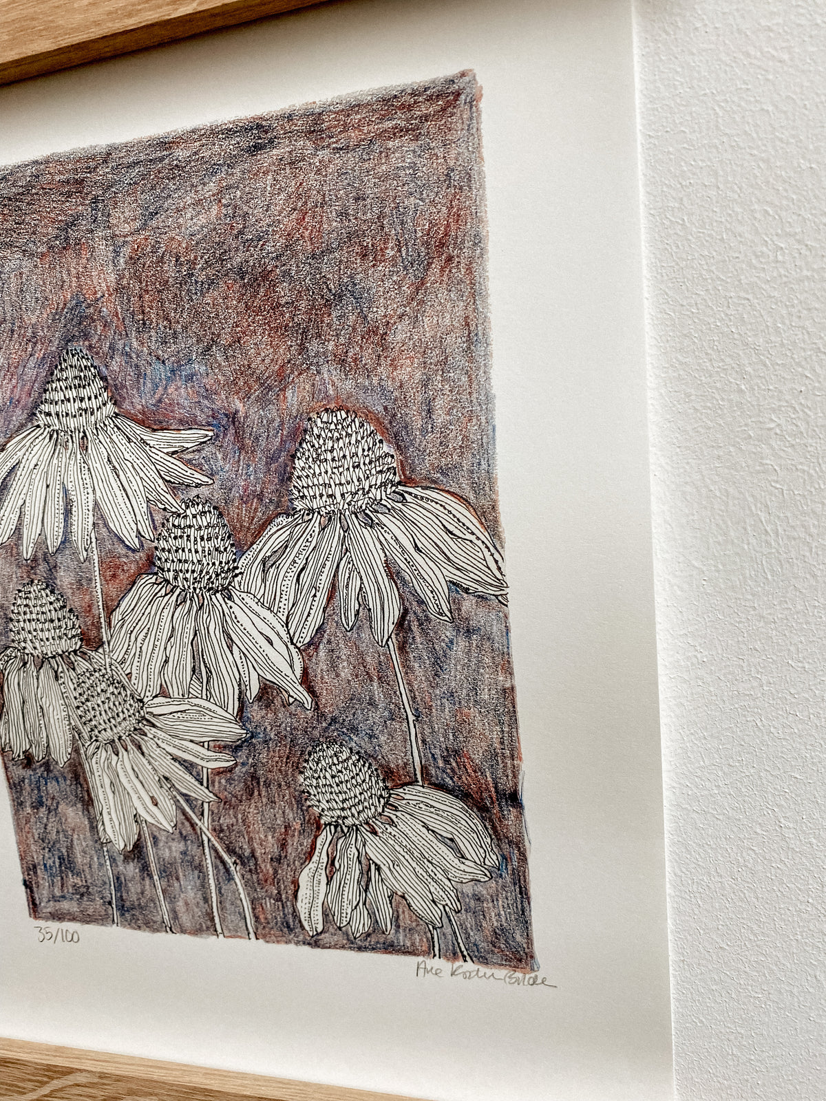 Kunstdruck "Sonnenhut"