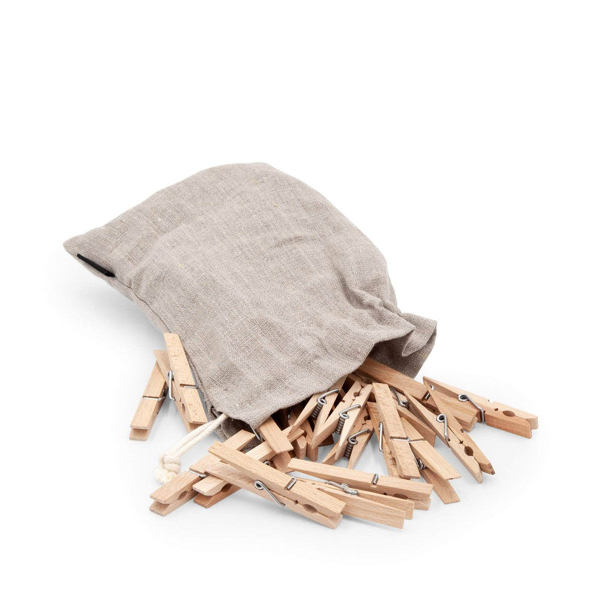 Wäscheklammer Klammer Holzklammer Leinenbeutel