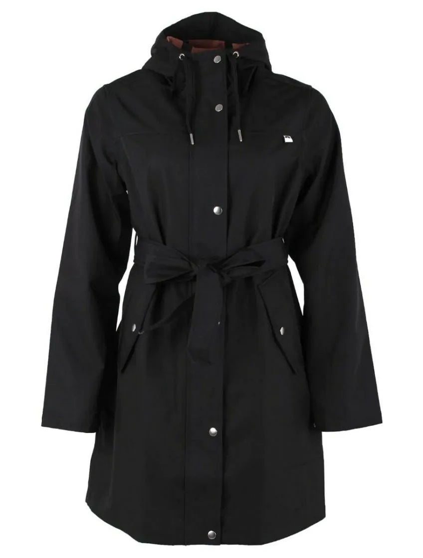 Regenjacke Regenmantel Jacke Mantel Regenpincho Danefae Rainlover Schwarz