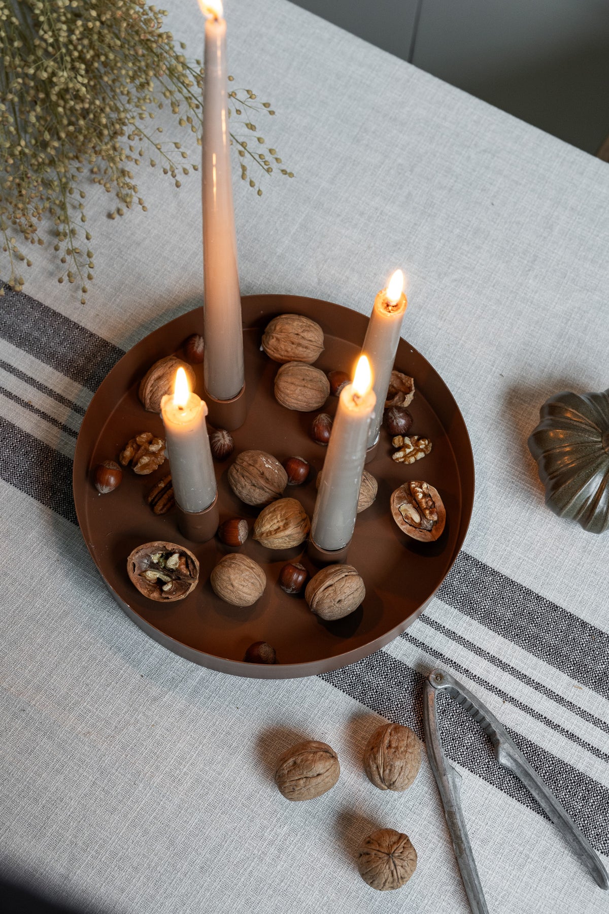 Adventskranz Schale Kerzenhalter Kerzenständer SUND skandinavisches Design Storefactory