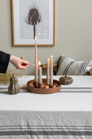 Adventskranz Schale Kerzenhalter Kerzenständer SUND skandinavisches Design Storefactory