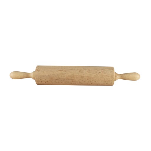 Large rolling pin made of beech wood
