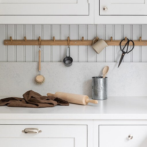 Large rolling pin made of beech wood