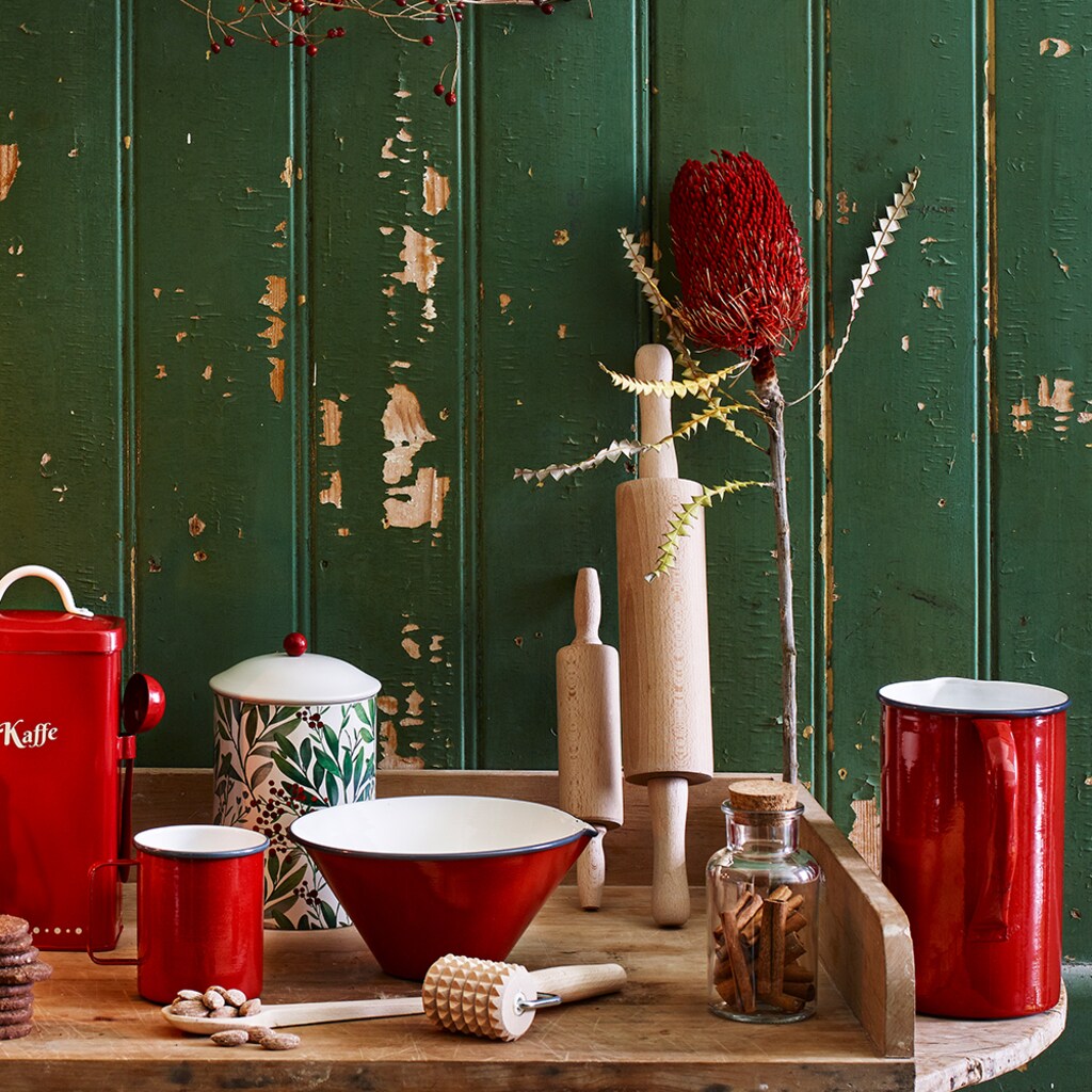 Teigrolle, Nudelholz Plätzchenbacken Backen mit Kindern, Strömshaga