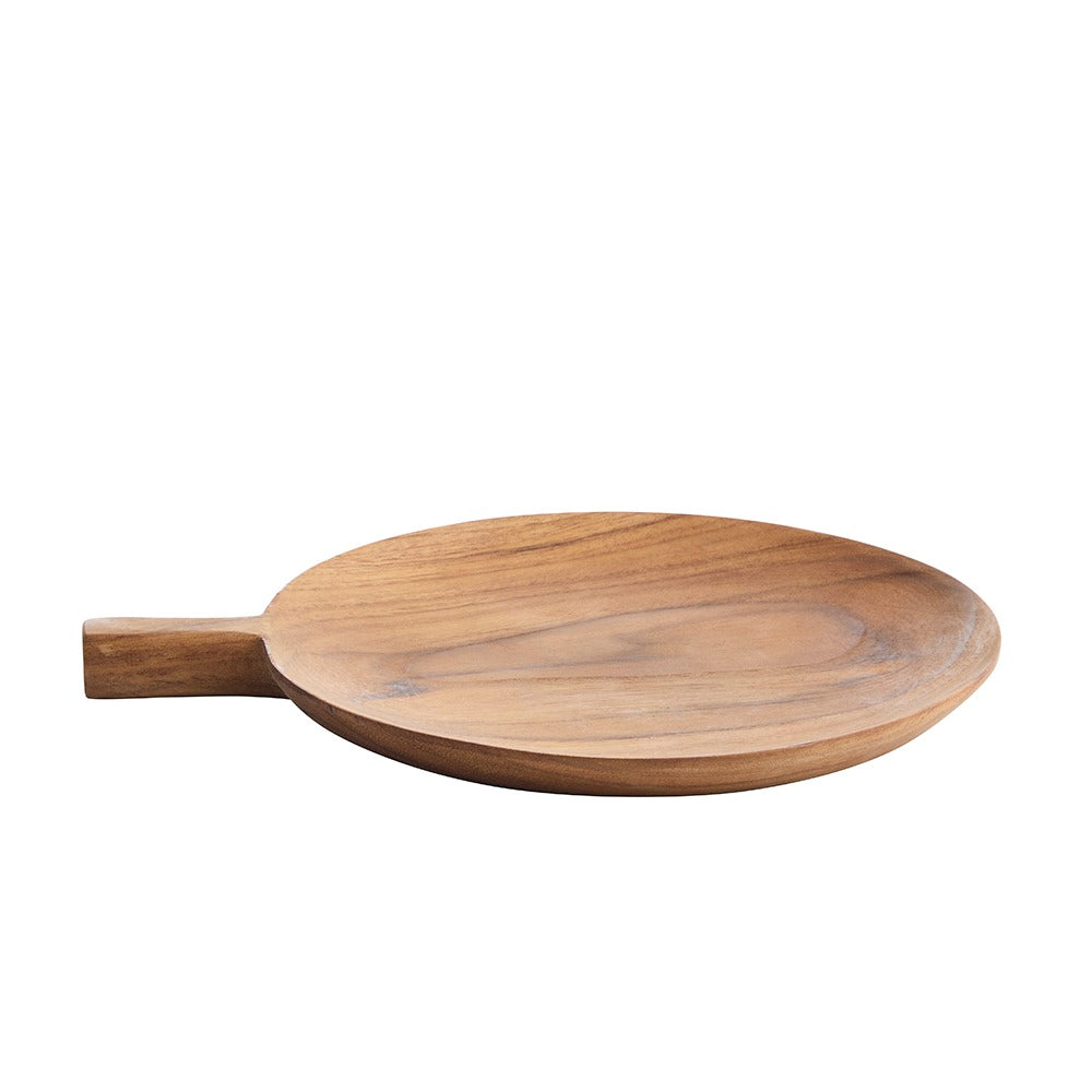 Holzbrett Brettchen Holz Teak Original Home skandinavisch Schneidebrett Servierteller