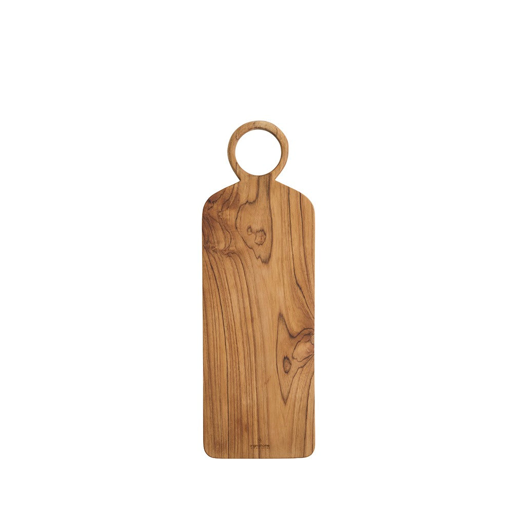 Holzbrett Brettchen Holz Teak Original Home skandinavisch