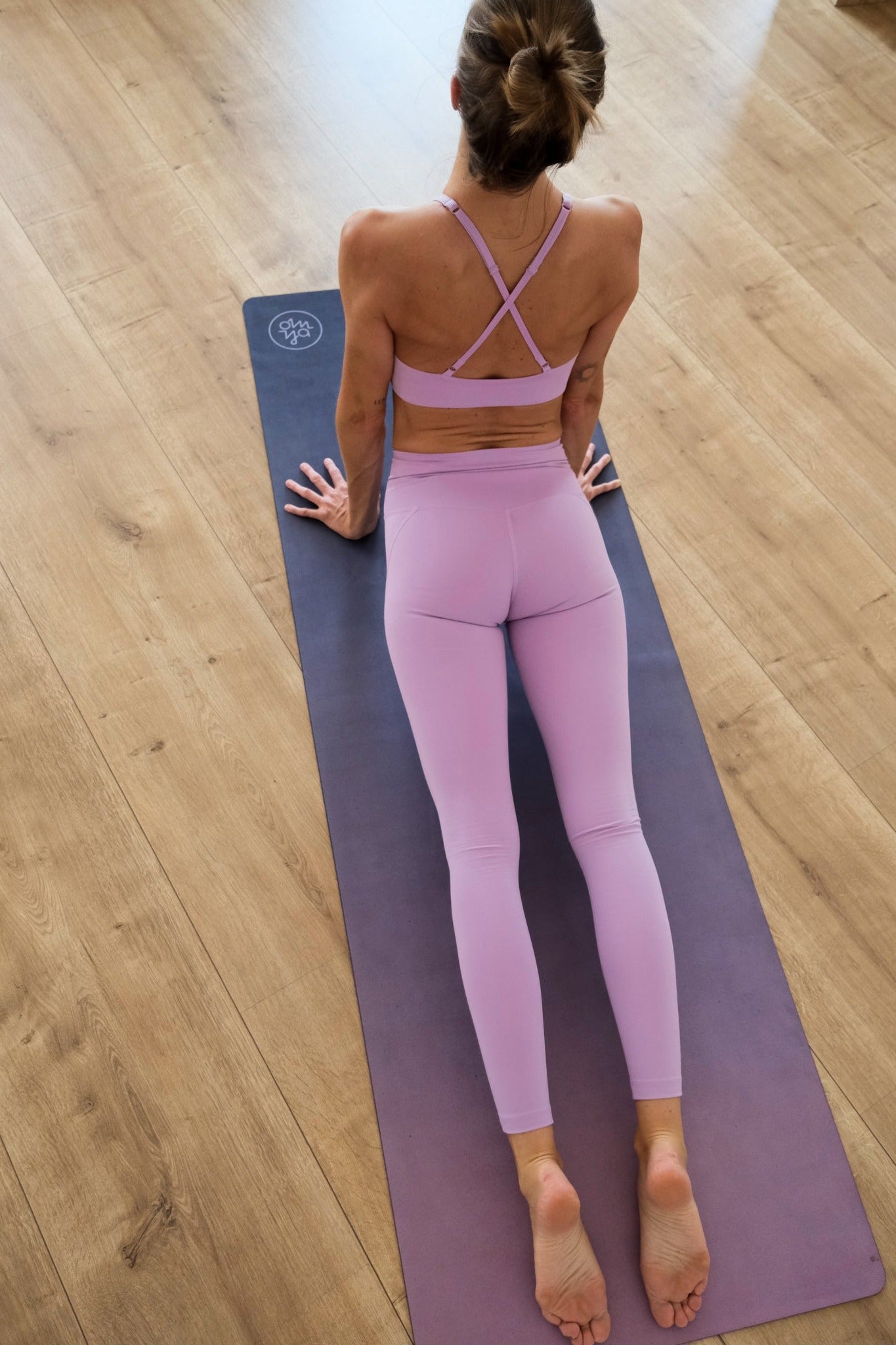 Yoga Matte Lavender Slatestone Om Ya