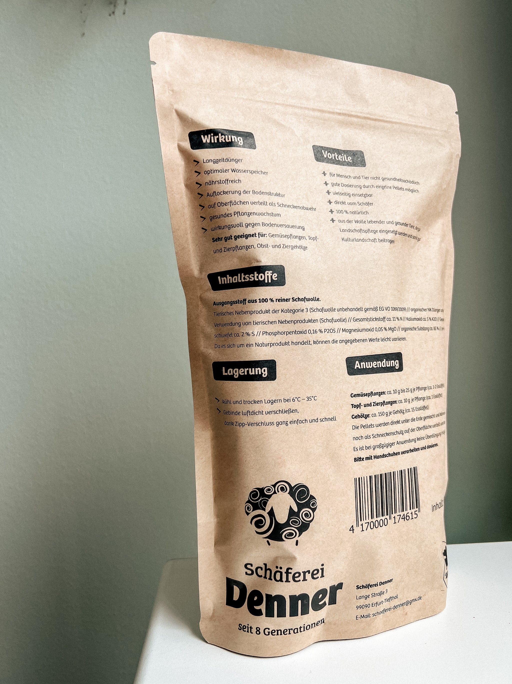 Dünger & Mulchmaterial aus Schafwolle – Die Sprießerie