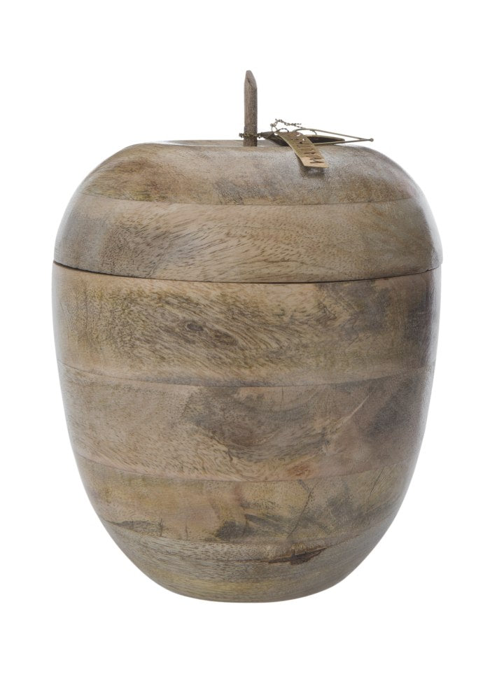 Eichel Holz Dose Aufbewahrung Behälter Walther & Co. skandinavisches Design