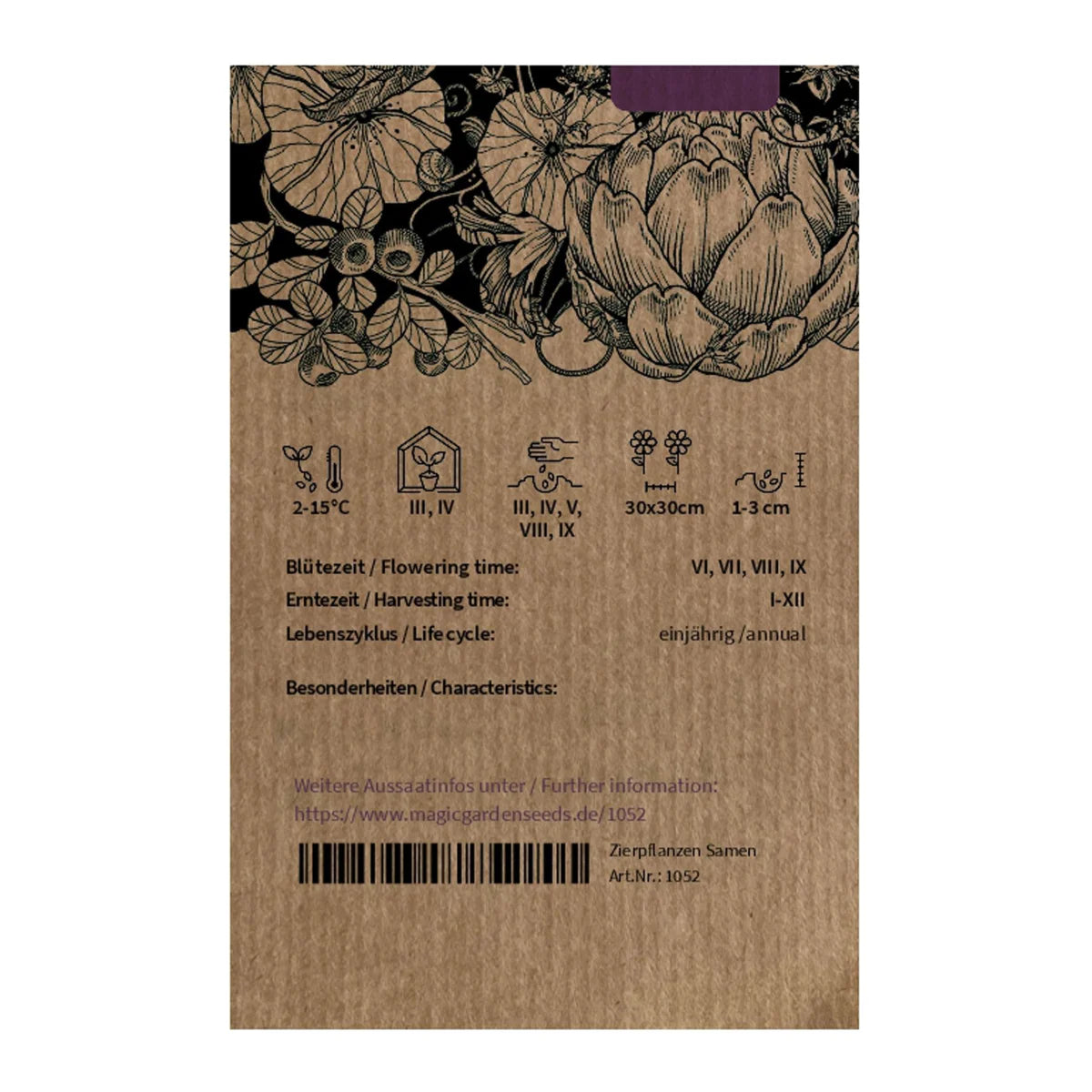 Echter Spinat Matador Bio Saatgut Samen Magic Garden Seeds Wintergemüse Salat