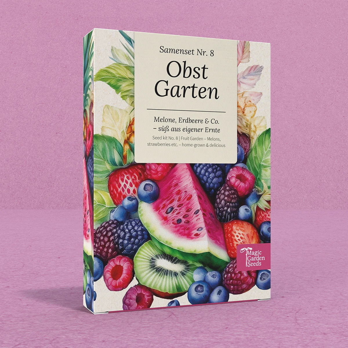 Obstgarten Naschgarten Saatgut samenfest Magic Garden Seeds Melone Erdbeere Süßes Obst Samen