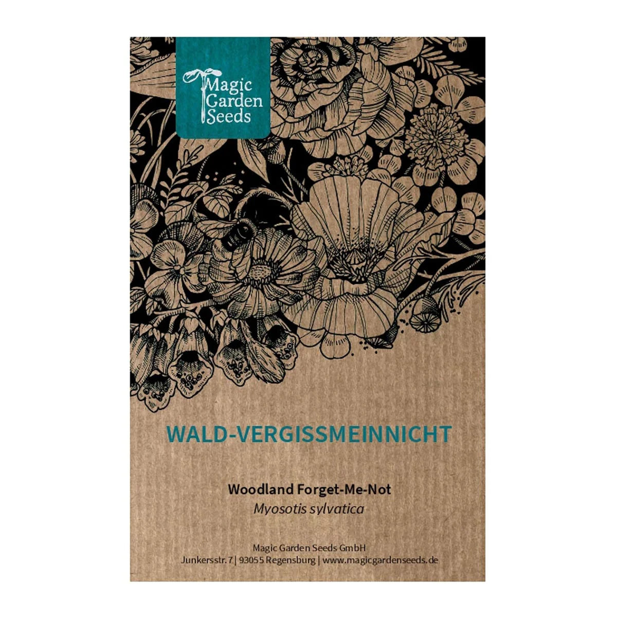 Wald Vergissmeinnicht Samen Saatgut Schattengarten Magic Garden Seeds