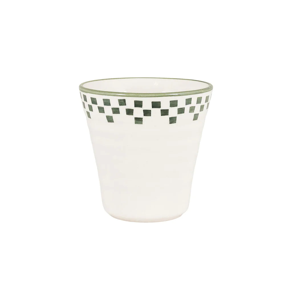 Ceramic mug Square Green