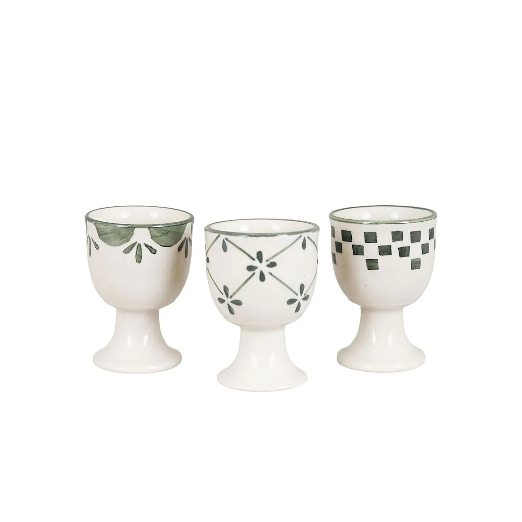 Egg Cup Square Green
