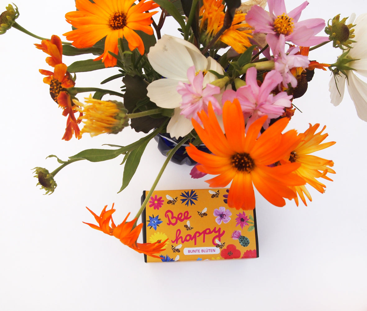 Bee Happy - seed balls for colorful flowers