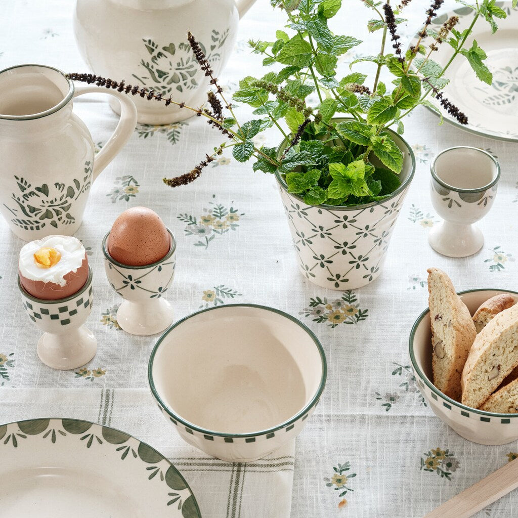 Egg Cup Square Green
