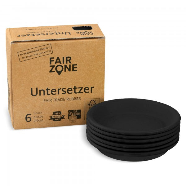 Untersetzer für Pflanztöpfe aus Naturkautschuk