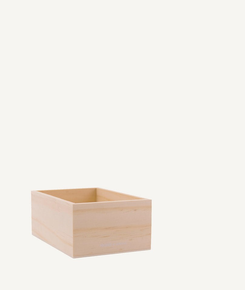 Holzbox für Saatgut & Co.